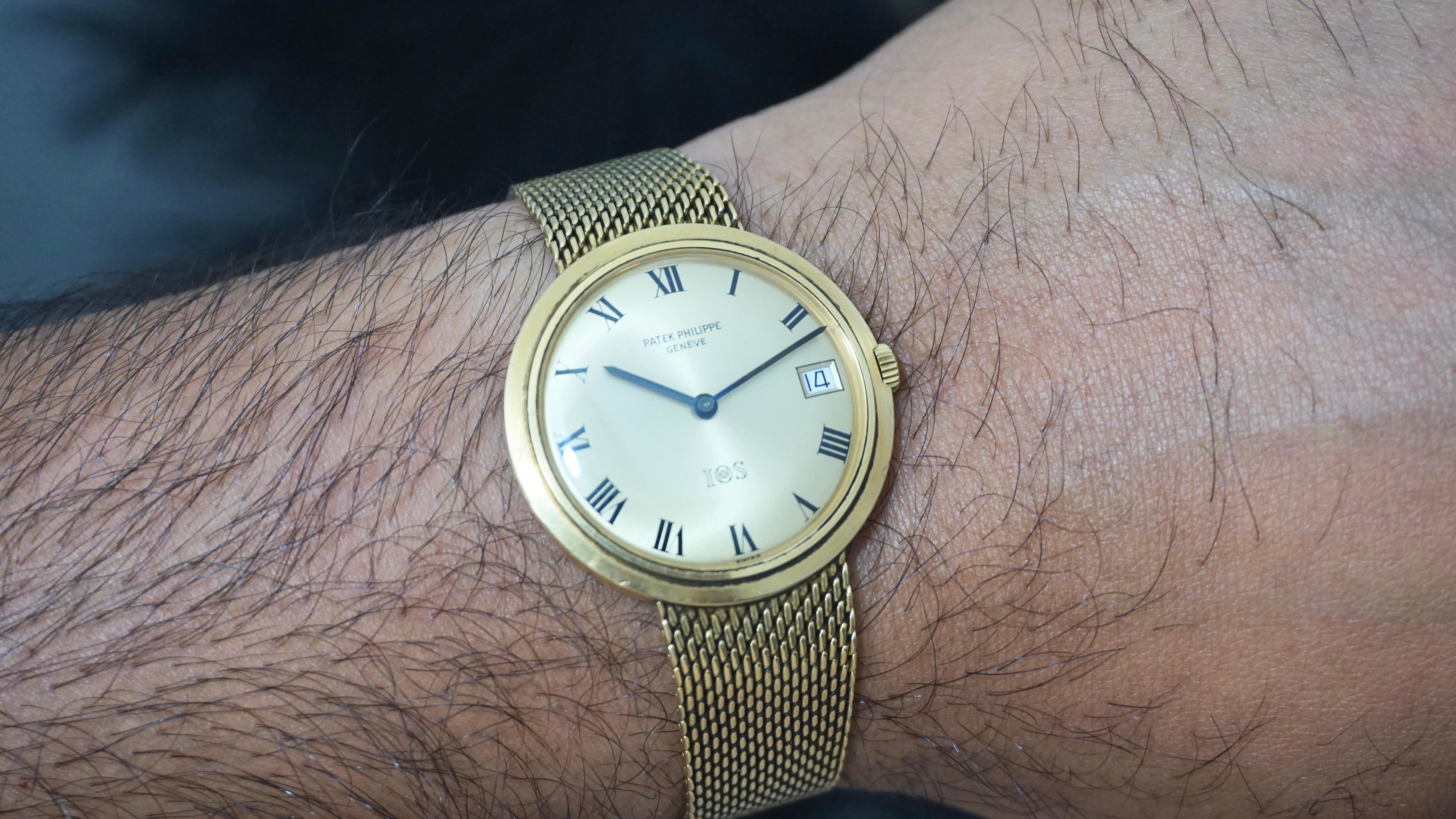 Femenino o masculino Reloj Patek Philippe Calatrava IOS Million Dollar Associate de oro amarillo 3656/1J en venta