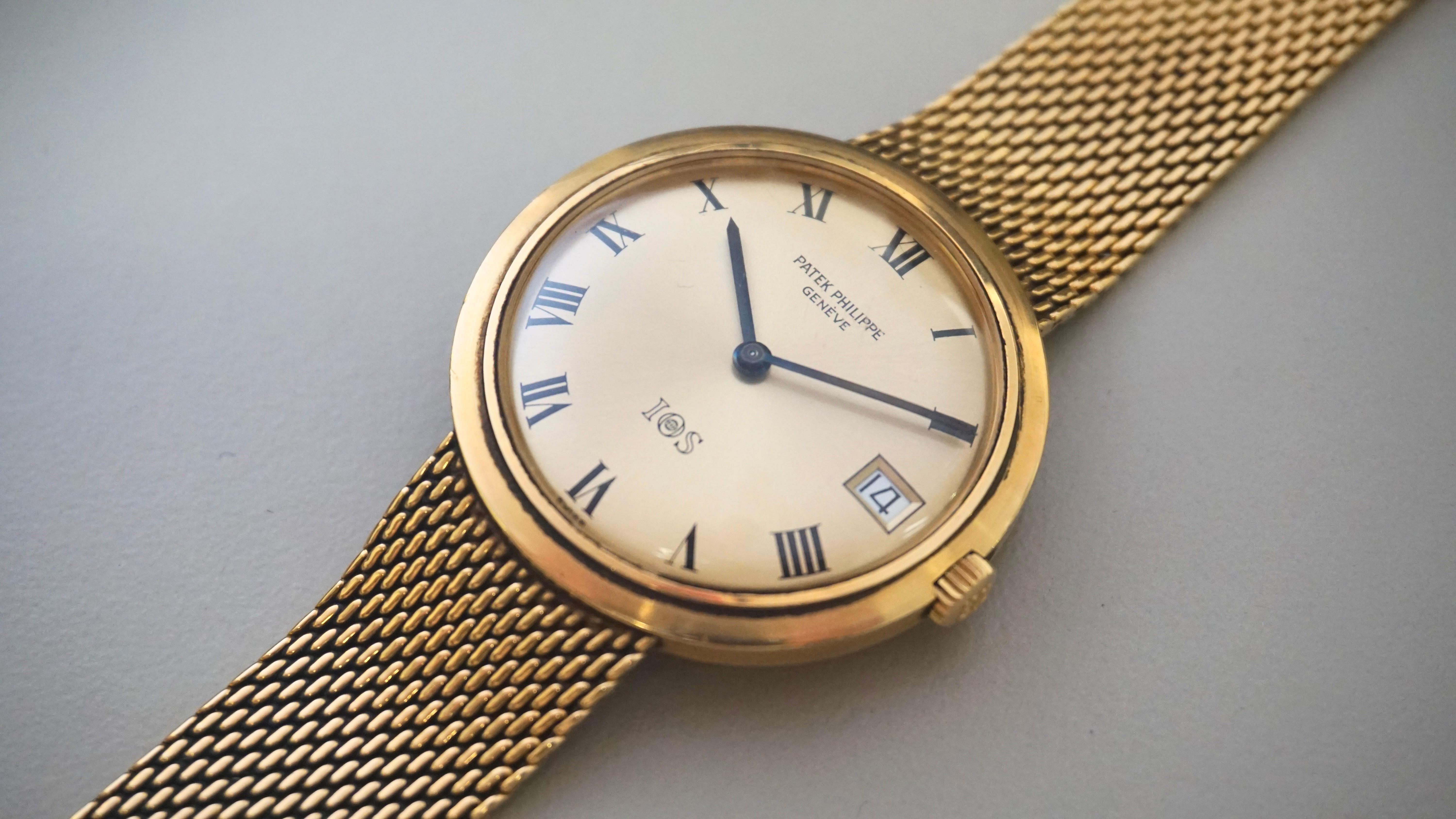 Reloj Patek Philippe Calatrava IOS Million Dollar Associate de oro amarillo 3656/1J en venta 5