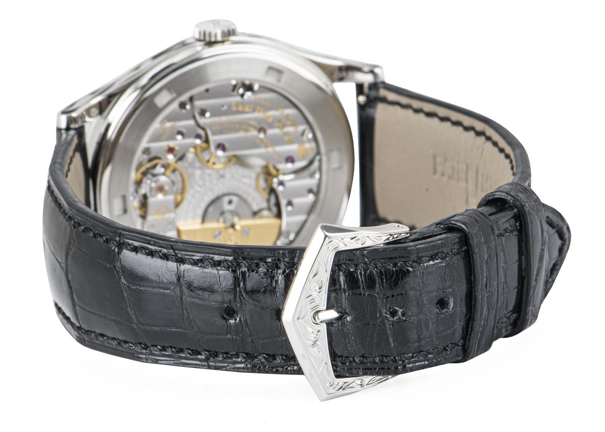 Round Cut Patek Philippe Calatrava Limited Edition Engraved Dial 5088/100P-001 Watch