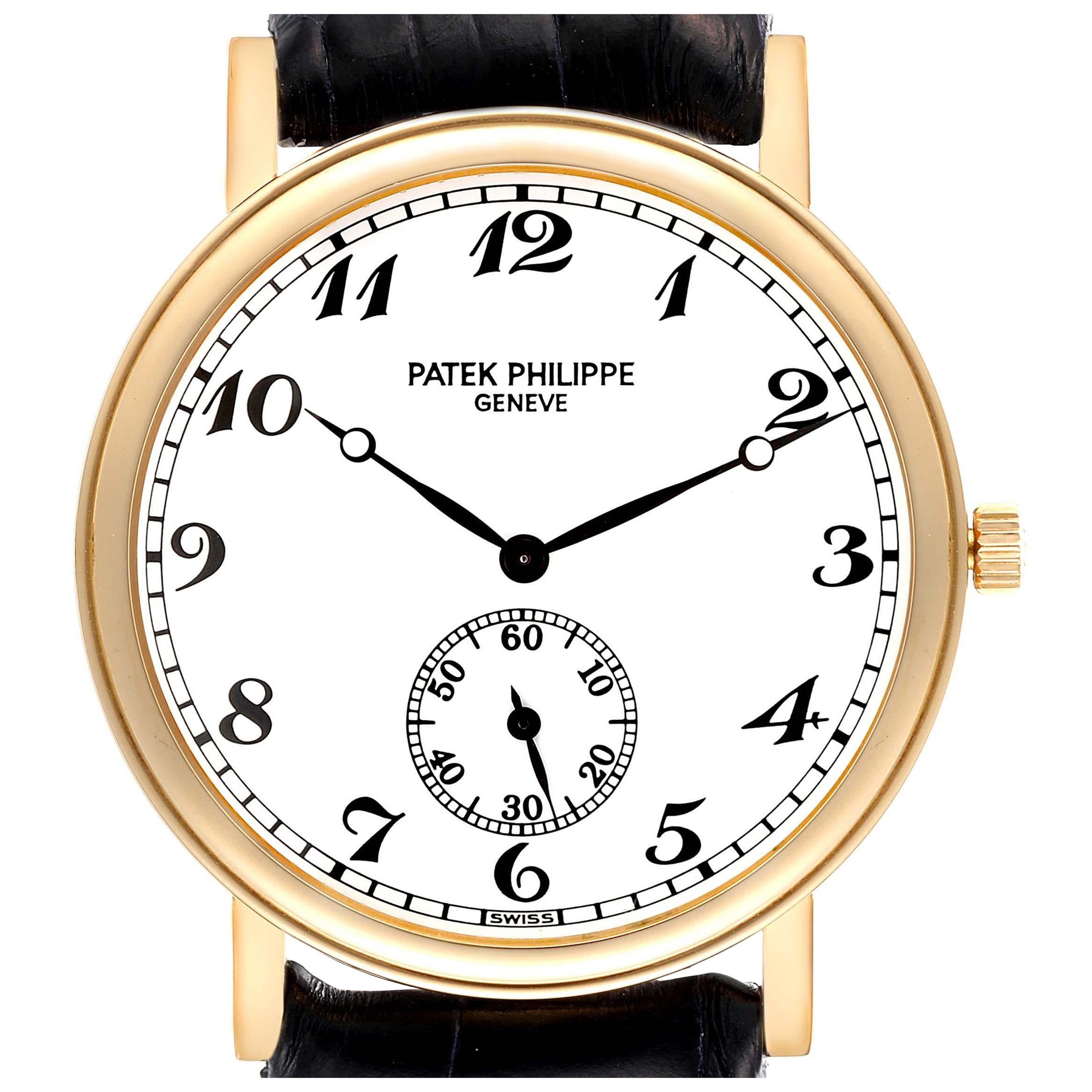 Herrenuhr aus Gelbgold von Patek Philippe Calatrava Officer 5022