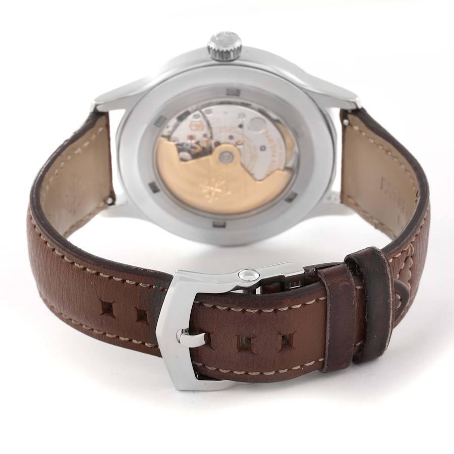 Patek Philippe Calatrava Pilot Limited Edition Steel Mens Watch 5522A For Sale 1
