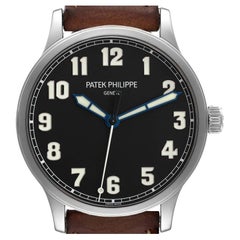 Patek Philippe Calatrava Pilot Limited Edition Steel Mens Watch 5522A