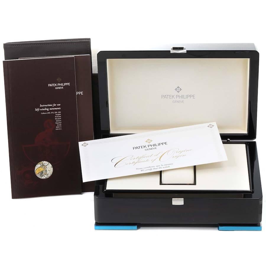 Patek Philippe Calatrava Pilot Limited Edition Steel Watch 5522A Box Papers For Sale 5