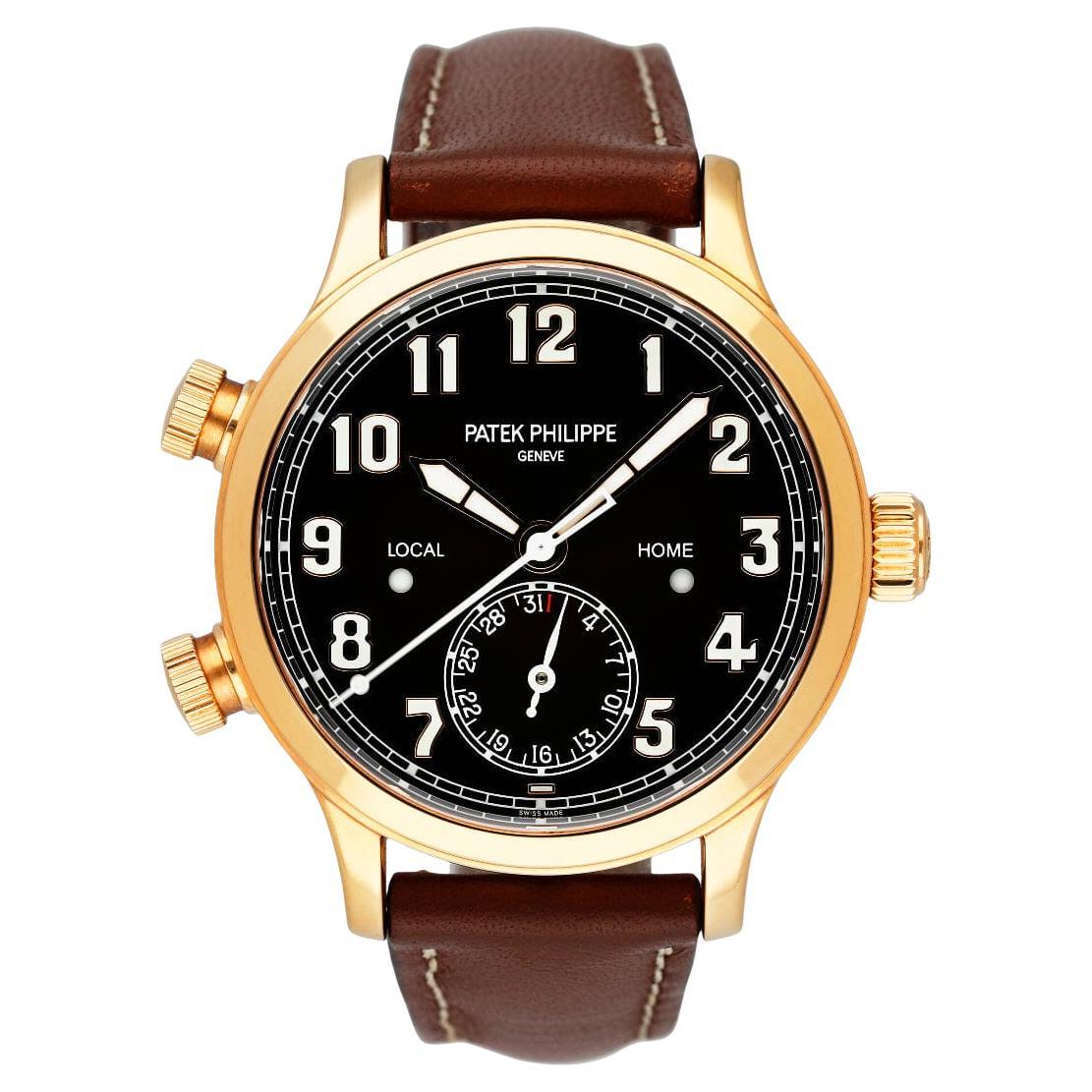 Patek Philippe Calatrava Pilot Travel Time 7234R Watch Box Papers