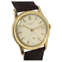 Patek Philippe Calatrava Ref 2449 Yellow Gold Manual wind Vintage Wrist Watch