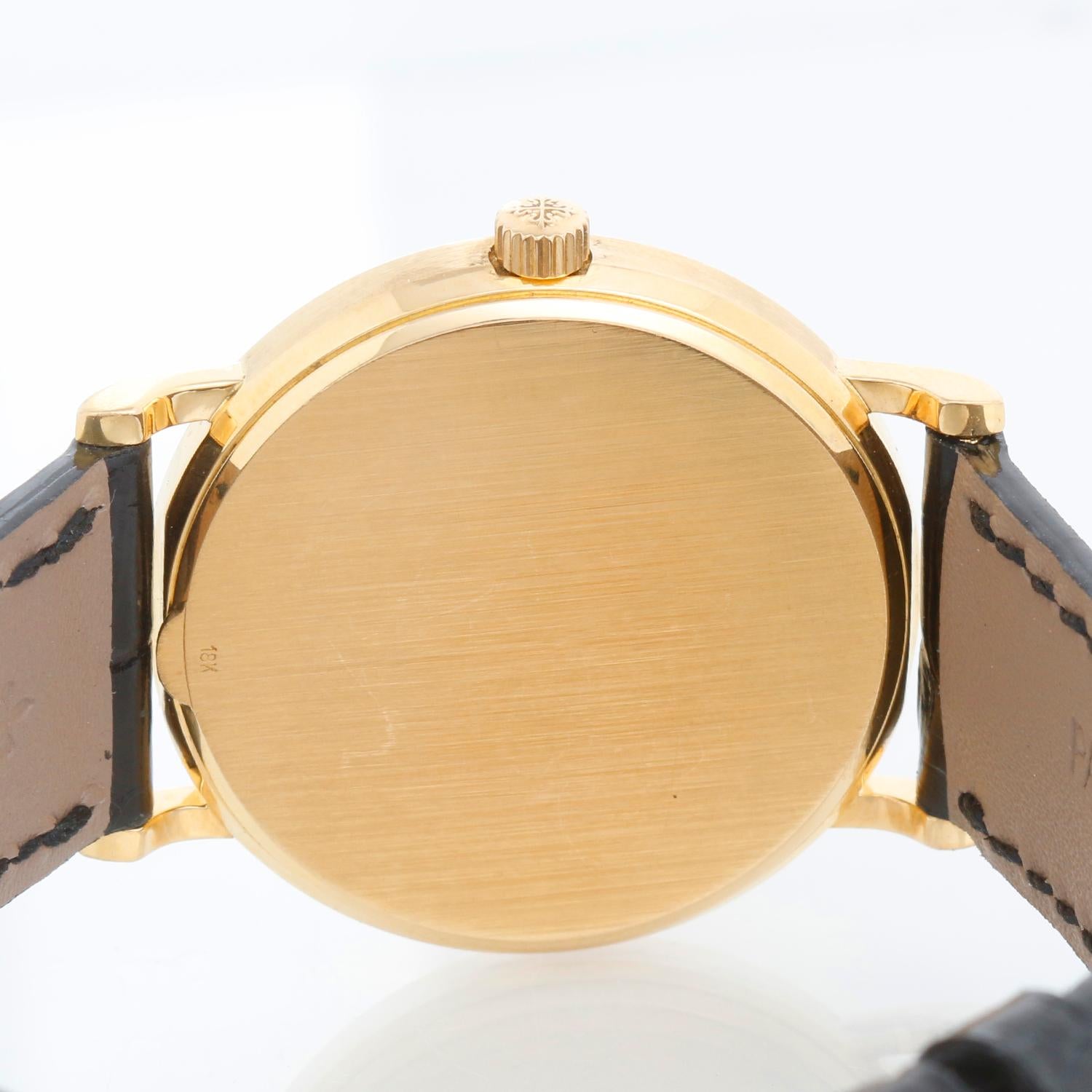 Patek Philippe Calatrava Ref. 3802/200 Montre Homme Hobnail en vente 1
