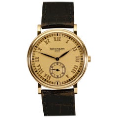 Patek Philippe Calatrava Ref 5022J-001 18 Karat Yellow Gold, Modern