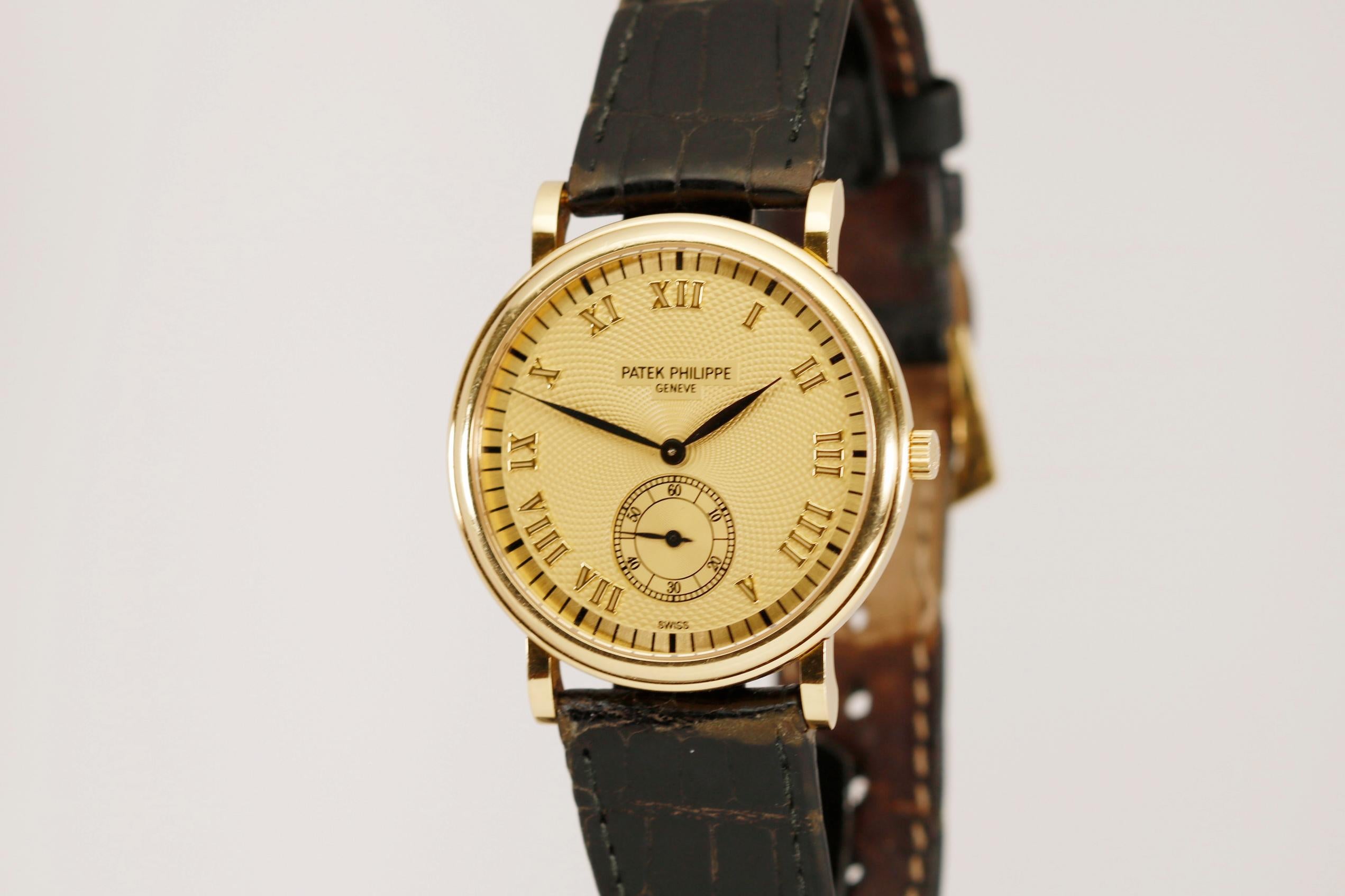 Patek Philippe Calatrava Ref 5022J-001 18 Karat Yellow Gold, Modern 1