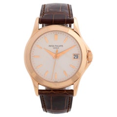 Patek Philippe Calatrava, Ref 5107 R, 18K Rose Gold, with Box & Extract