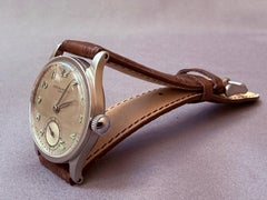 Patek Philippe Calatrava Ref. 96, 1940 – Stainless Steel * Ultra Rare* Mint