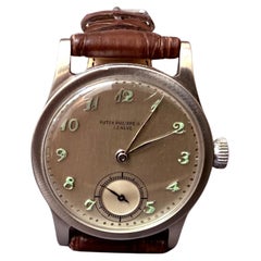 Patek Philippe Calatrava Ref. 96, 1940 – Stainless Steel * Ultra Rare* Mint