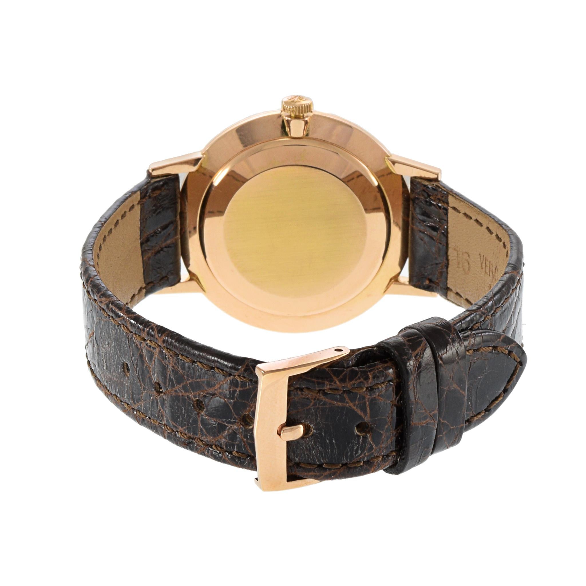 Patek Philippe Calatrava Reference 2592-1 18k Rose Gold 2