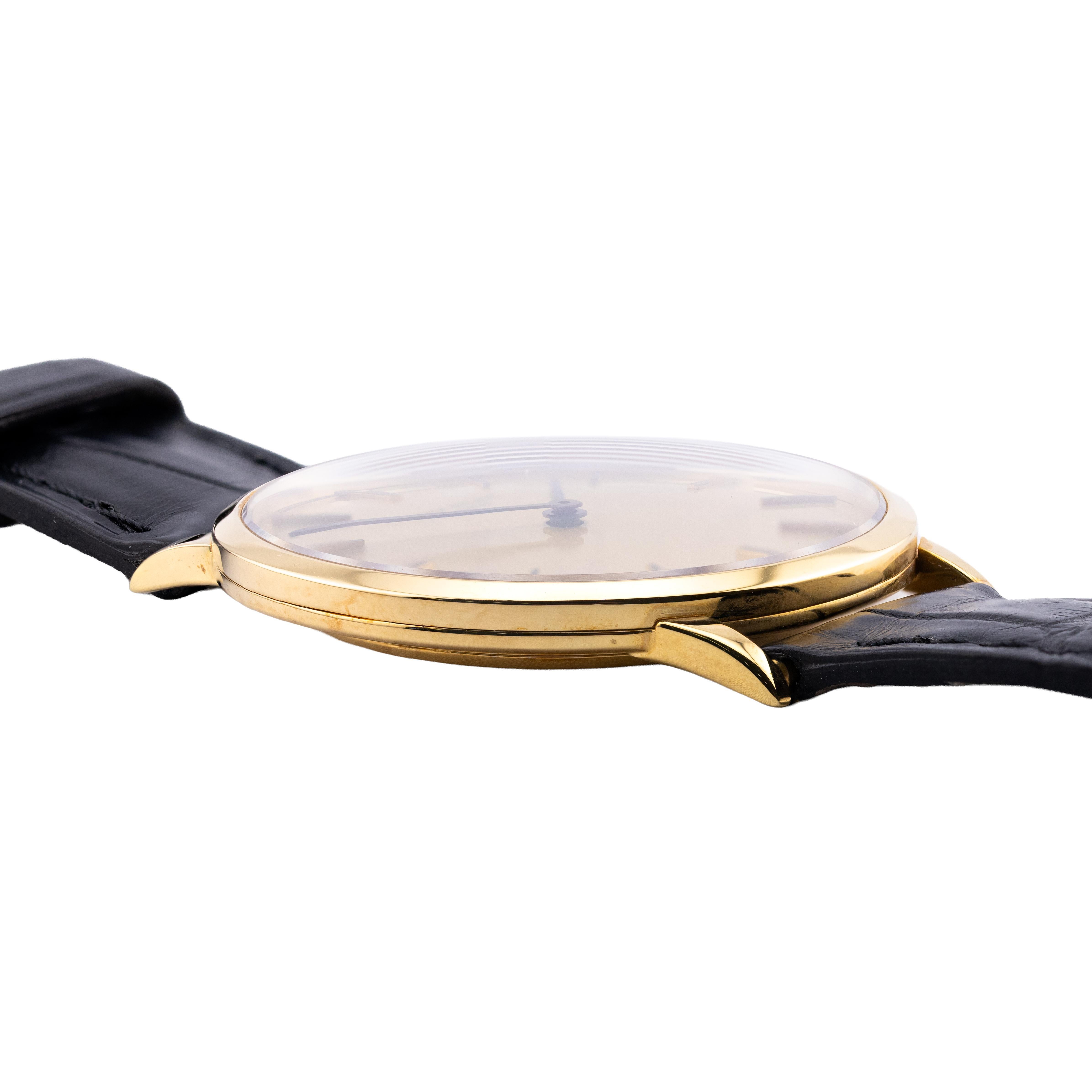 Patek Philippe Calatrava Referenz 3468 Herren 18 Karat Gold Armbanduhr Vintage By (Zeitgenössisch) im Angebot