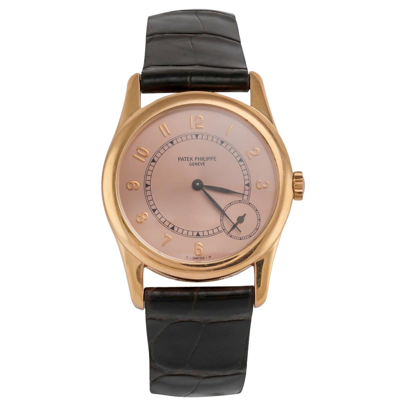 Patek Philippe Calatrava Rose Gold '5000R'