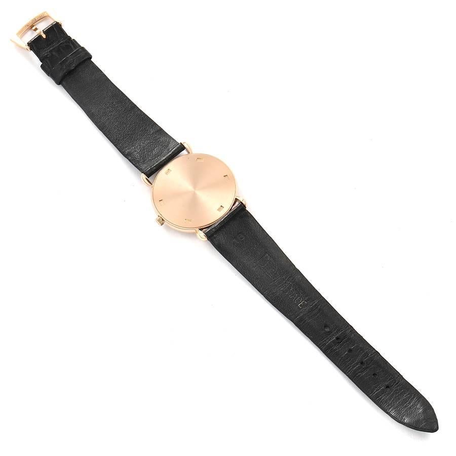 Patek Philippe Calatrava Roségold Vintage Unisex-Uhr 3820 im Angebot 6