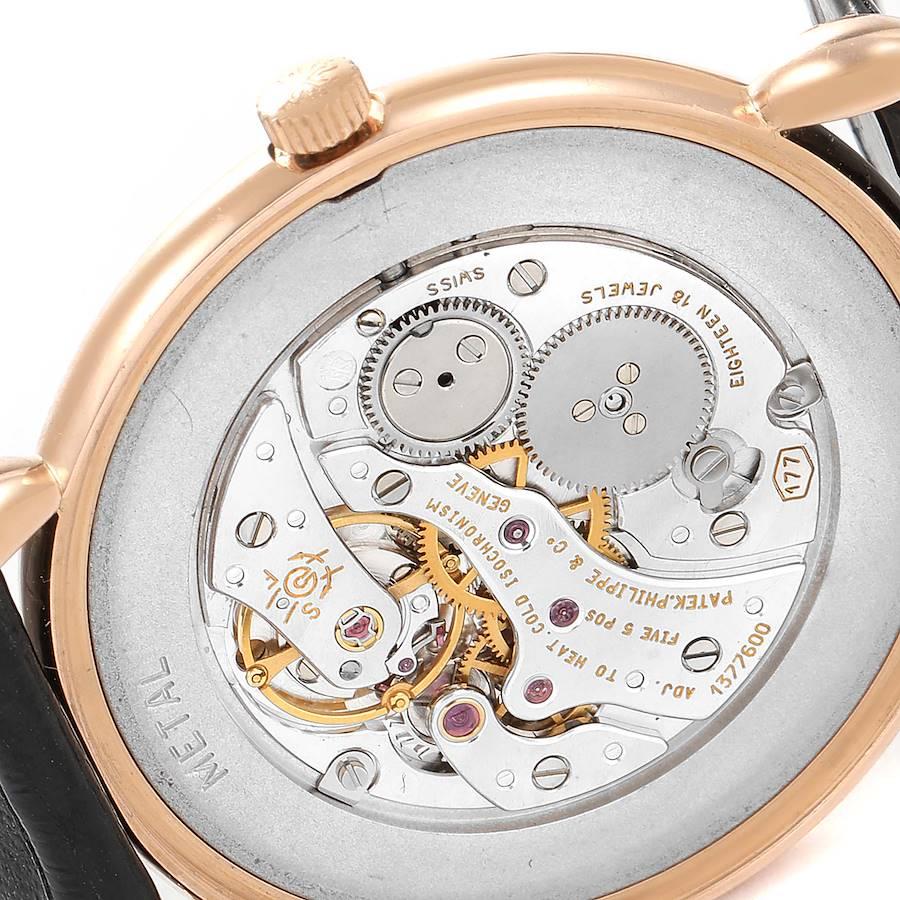 Patek Philippe Calatrava Roségold Vintage Unisex-Uhr 3820 im Angebot 2