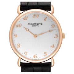 Patek Philippe Calatrava Rose Gold Vintage Unisex Watch 3820 Papers