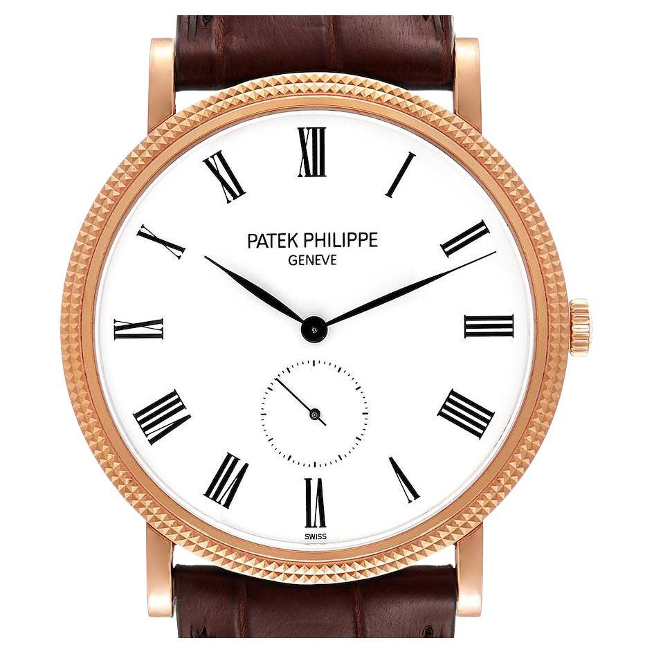 patek philippe calatrava rose gold