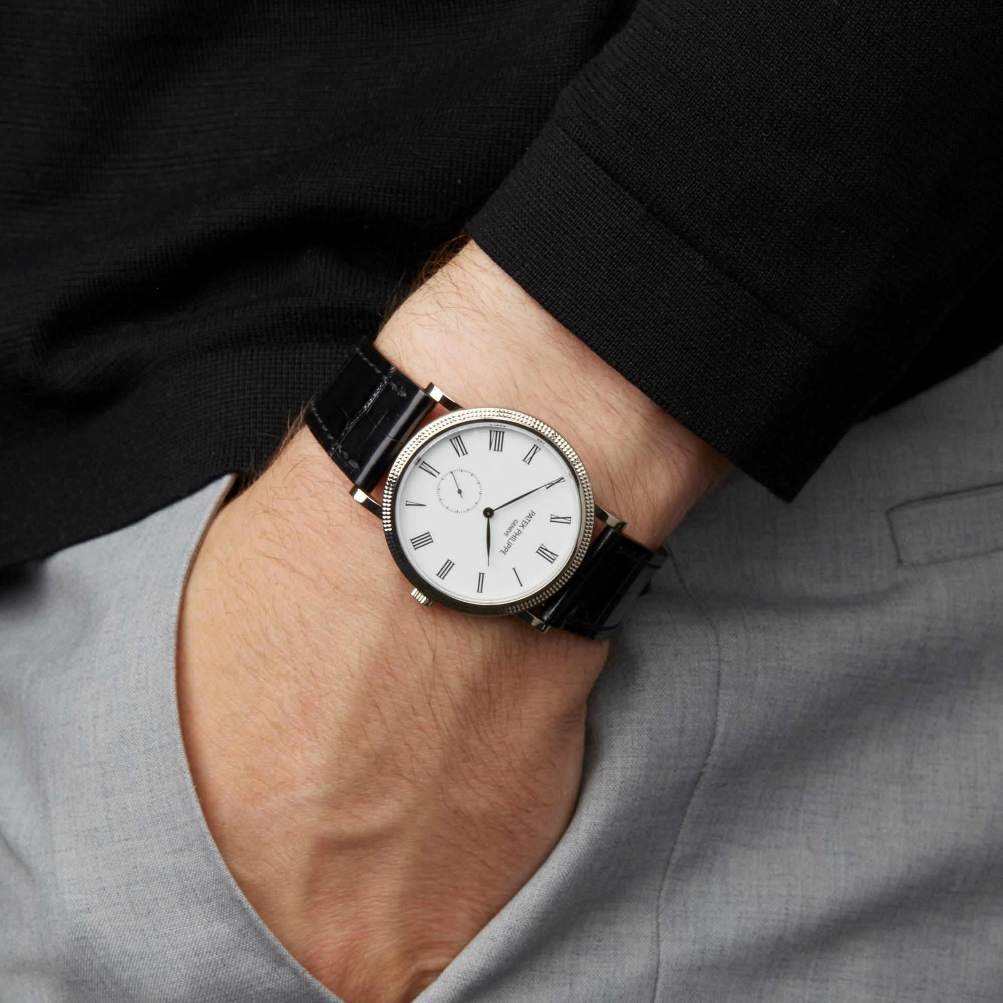 Patek Philippe Calatrava Stainless Steel 5119G 001 Wristwatch 1