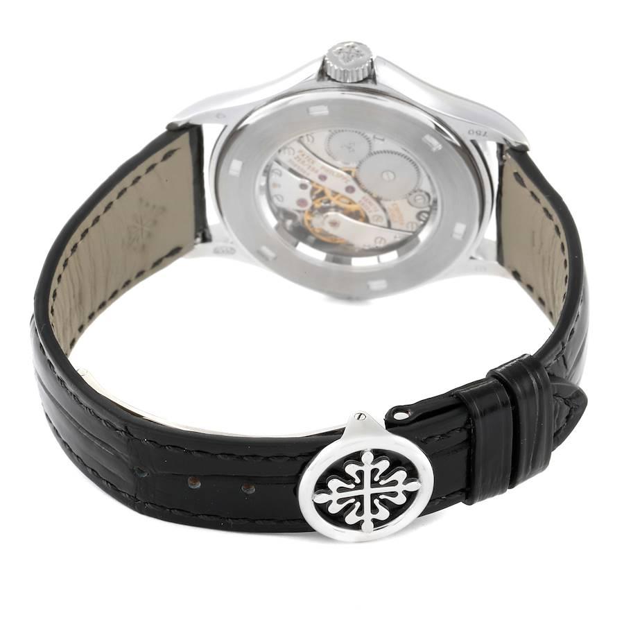Patek Philippe Calatrava Travel Time White Gold Mens Watch 5134 For Sale 4