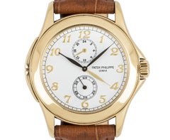 Patek Philippe Calatrava Travel Time Yellow Gold 5134J-001