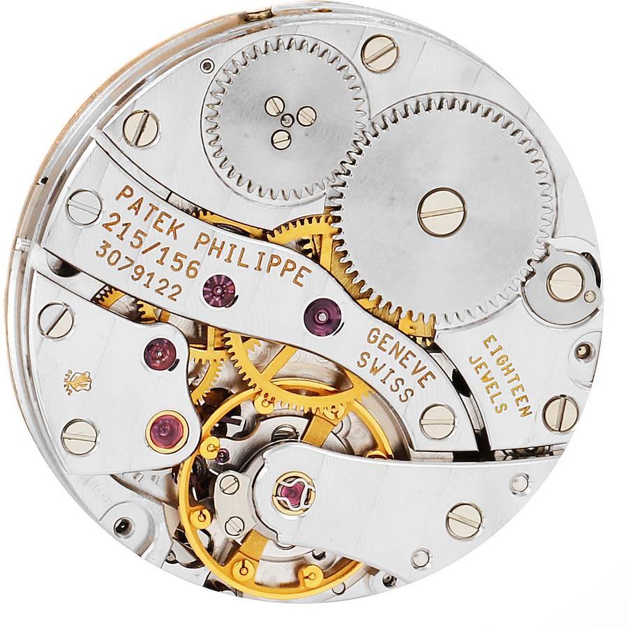 Gelbgold-Herrenuhr 5034 von Patek Philippe Calatrava mit Boxpapieren im Angebot 3