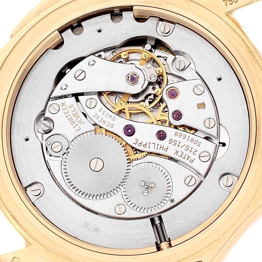 Patek Philippe Calatrava Travel Time Yellow Gold Mens Watch 5134 3