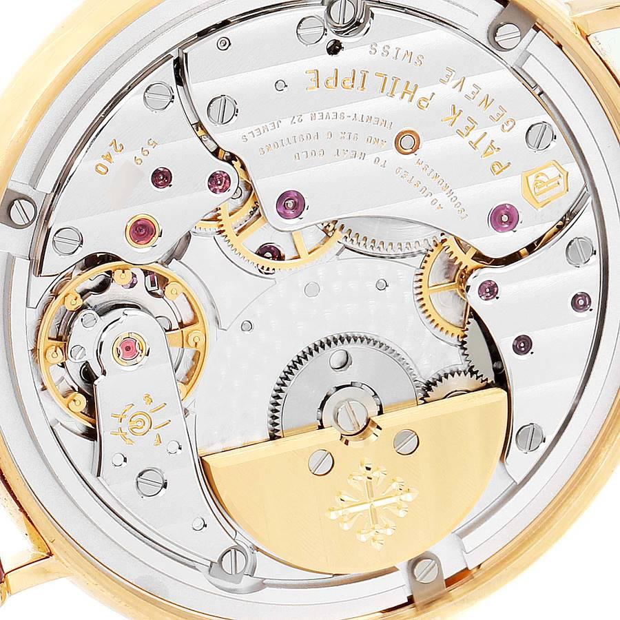Patek Philippe Calatrava Ultra Thin Rose Gold Diamond Ladies Watch 7200 For Sale 2