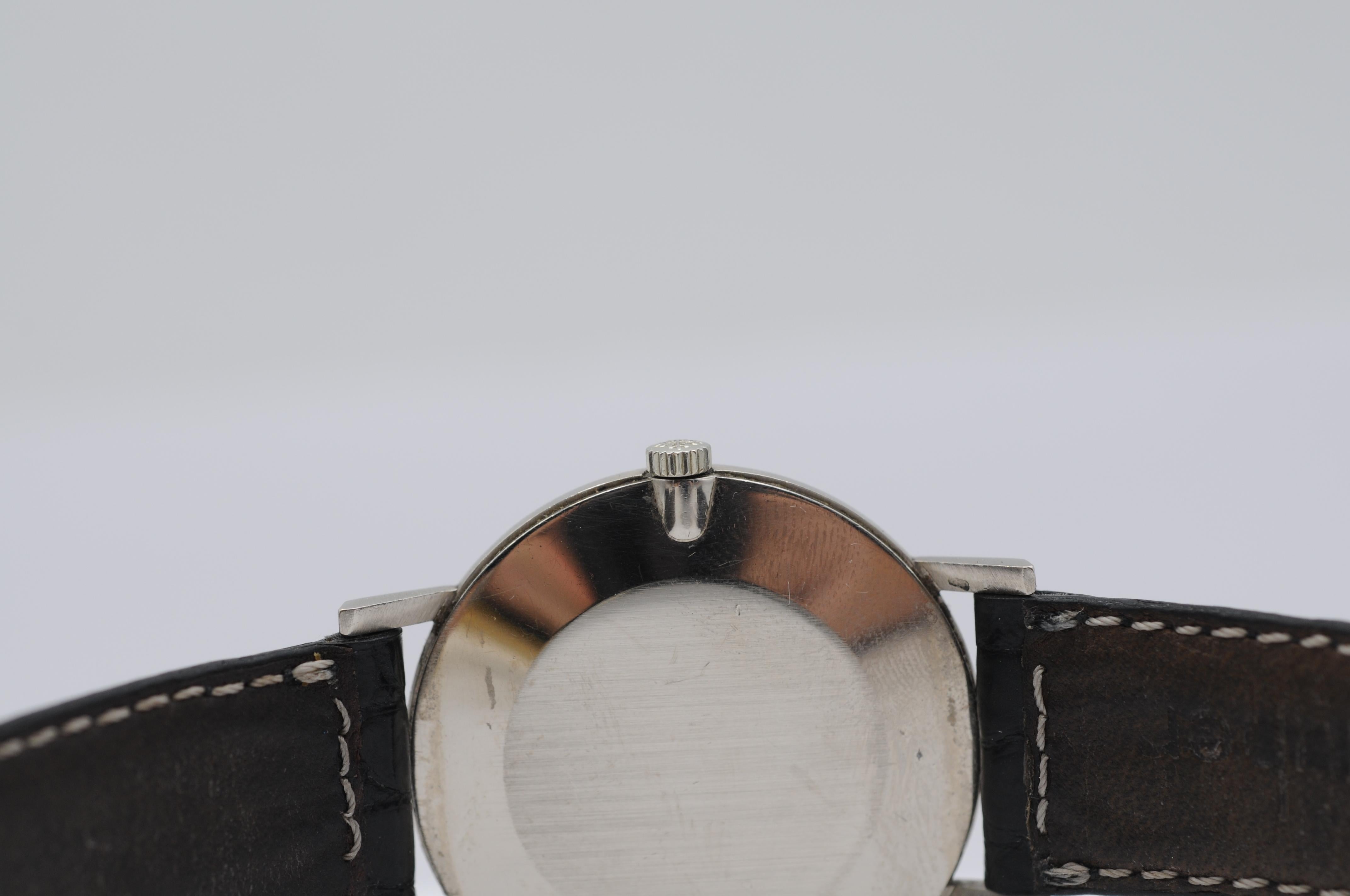 Patek Philippe Calatrava Vintage 18K White Gold 31mm Manual Wind Ref. 3512 For Sale 7
