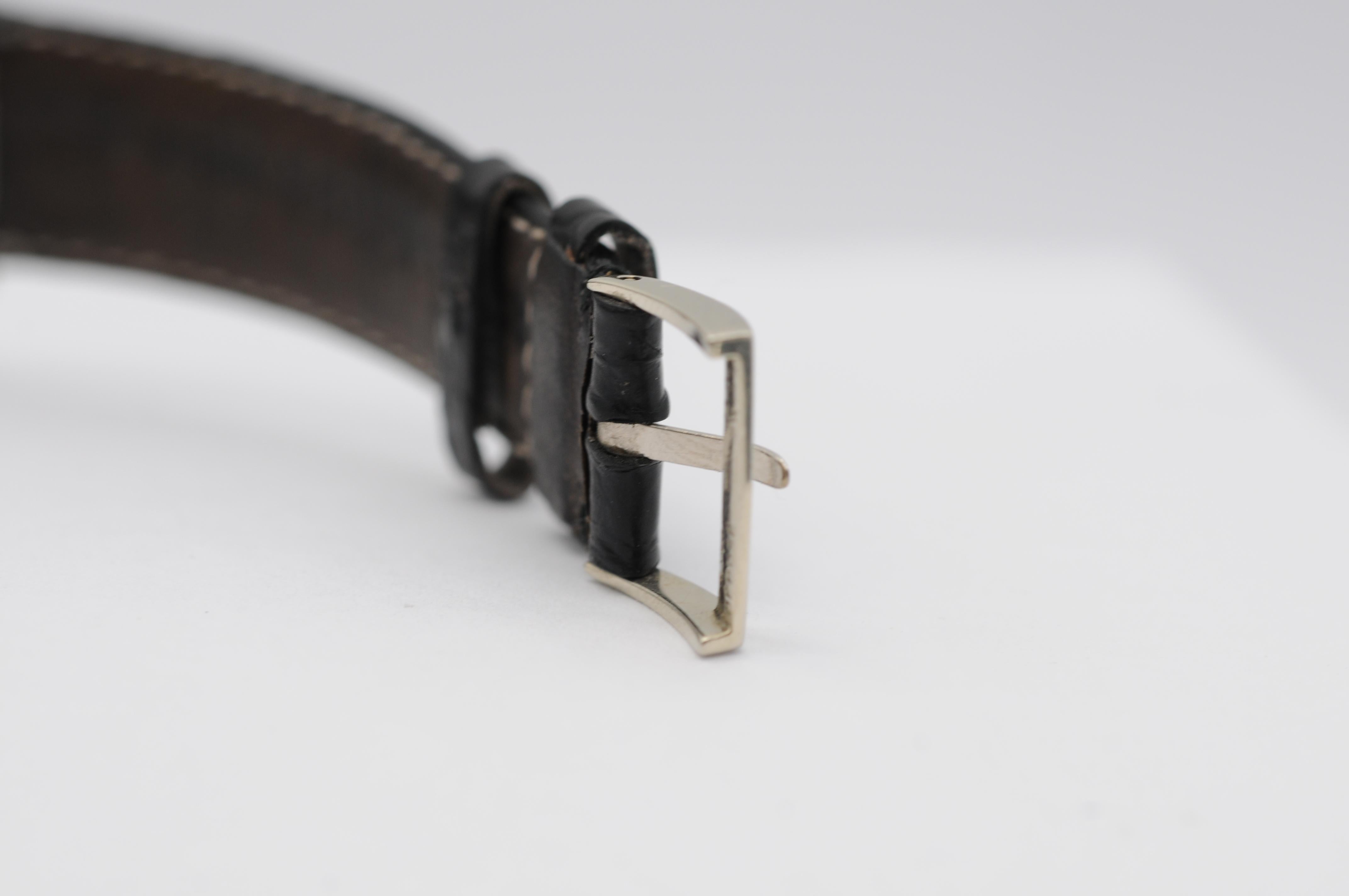 Patek Philippe Calatrava Vintage 18K White Gold 31mm Manual Wind Ref. 3512 For Sale 9