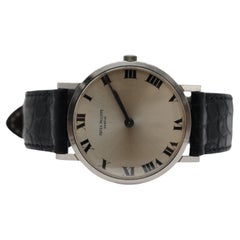 Patek Philippe Calatrava Vintage 18K White Gold 31mm Manual Wind Ref. 3512