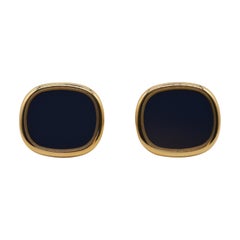 Patek Philippe Calatrava Vintage Cufflinks 18K Yellow Gold Unworn