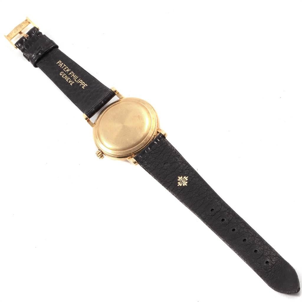 Patek Philippe Calatrava Vintage Yellow Gold Automatic Men's Watch 3435 5