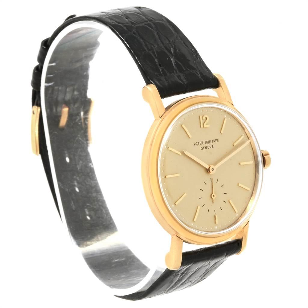 patek philippe calatrava vintage gold