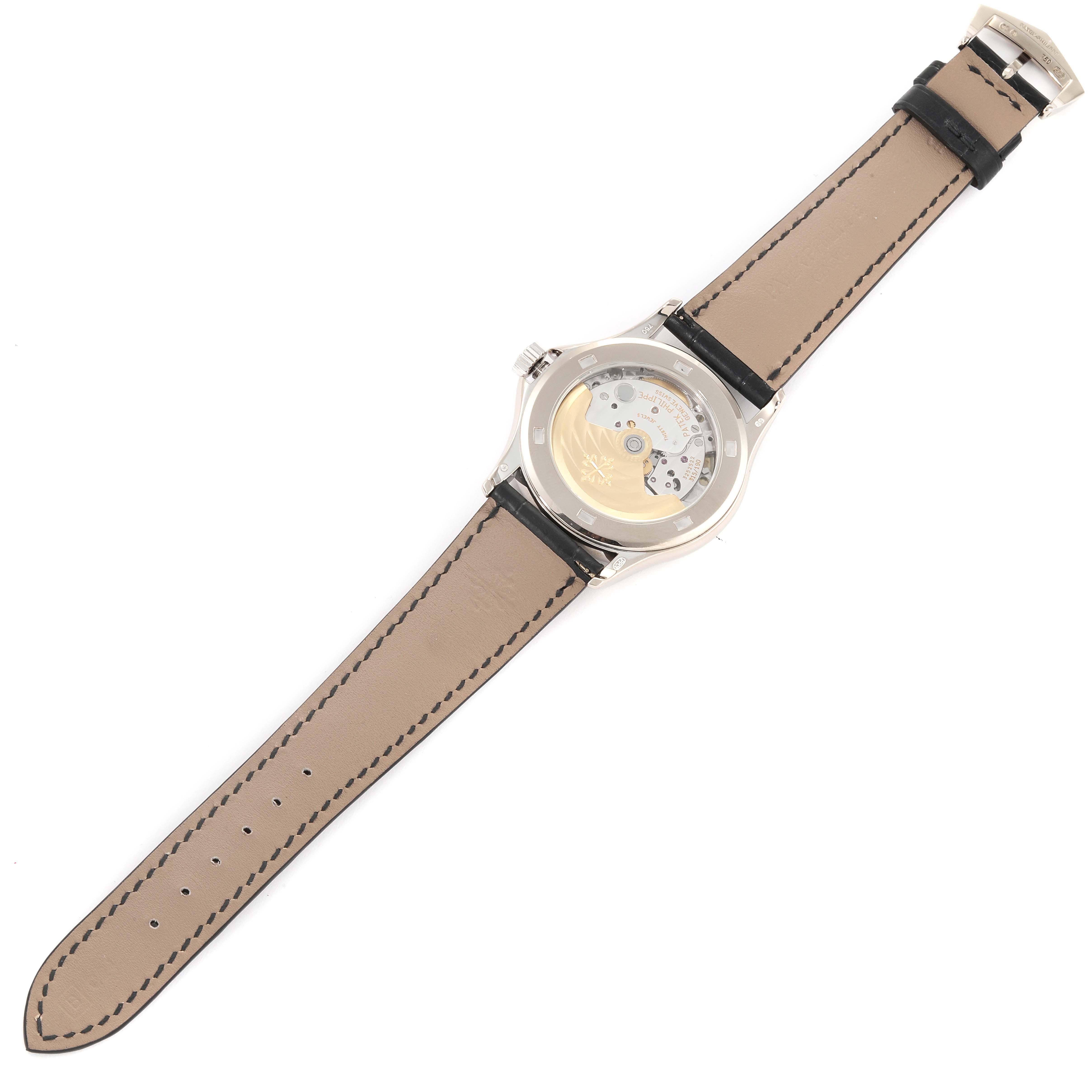 Patek Philippe Calatrava White Gold Automatic Mens Watch 5117 For Sale 3