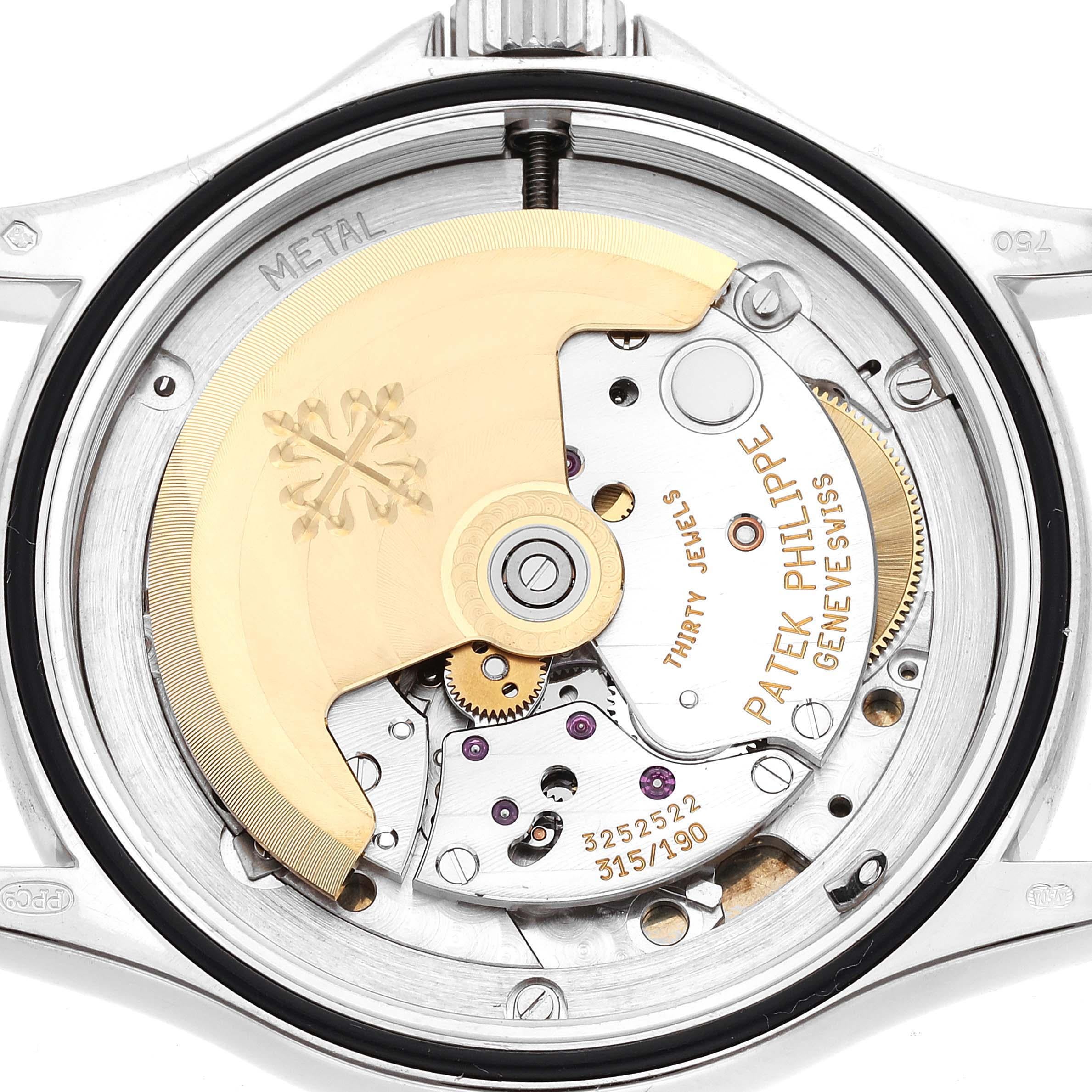 Men's Patek Philippe Calatrava White Gold Automatic Mens Watch 5117 For Sale