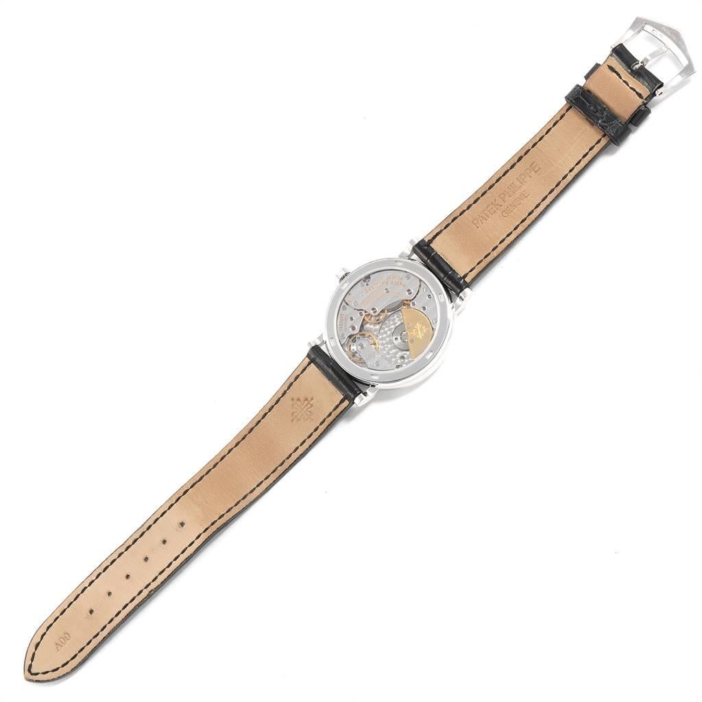 Patek Philippe Calatrava White Gold Automatic Men's Watch 5120 Box Papers 5