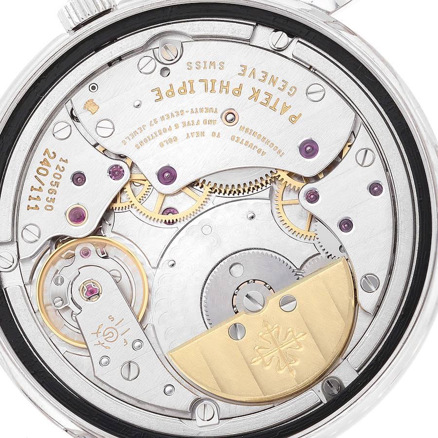Men's Patek Philippe Calatrava White Gold Automatic Mens Watch 5120