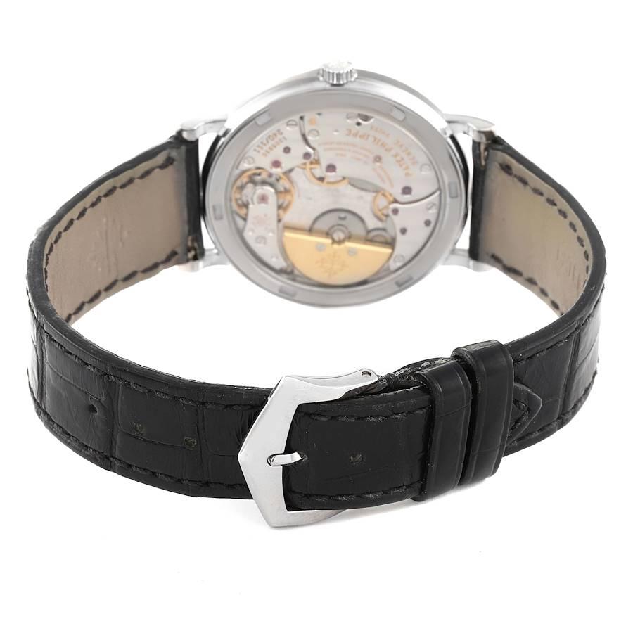 Patek Philippe Calatrava White Gold Automatic Mens Watch 5120 1
