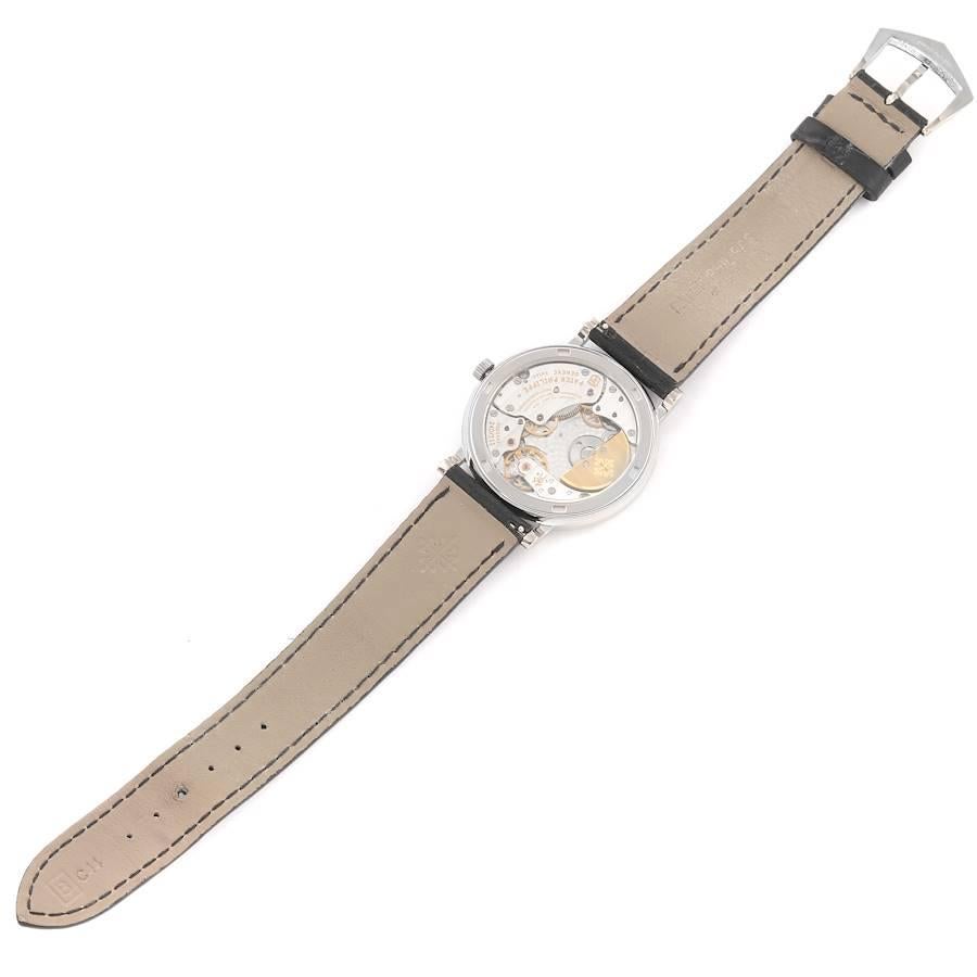 Patek Philippe Calatrava Weißgold Automatik-Herrenuhr 5120G Papier im Angebot 7