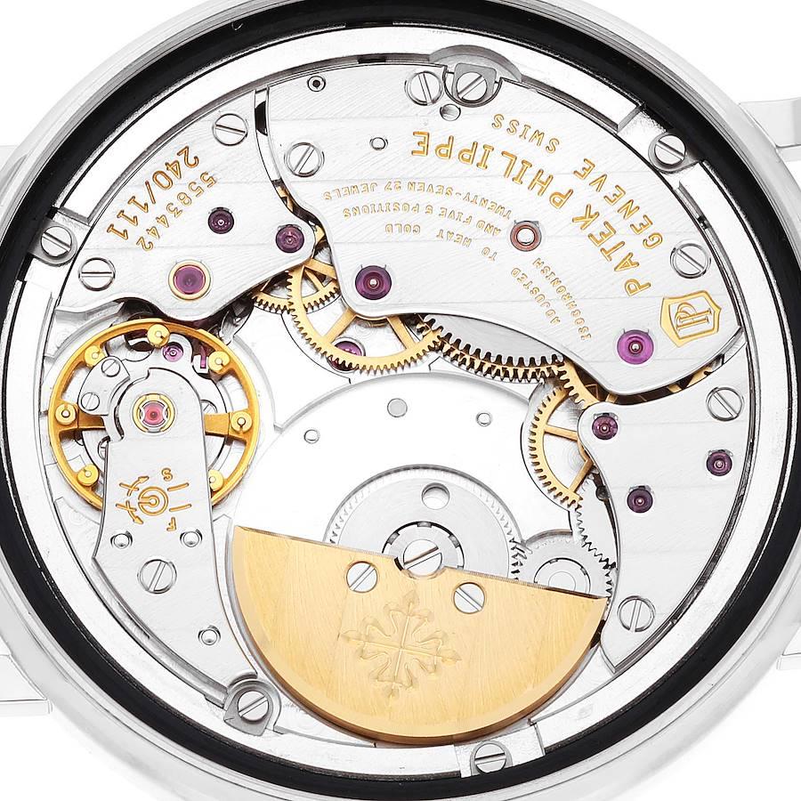 Patek Philippe Calatrava Weißgold Automatik-Herrenuhr 5120G Papier im Angebot 4