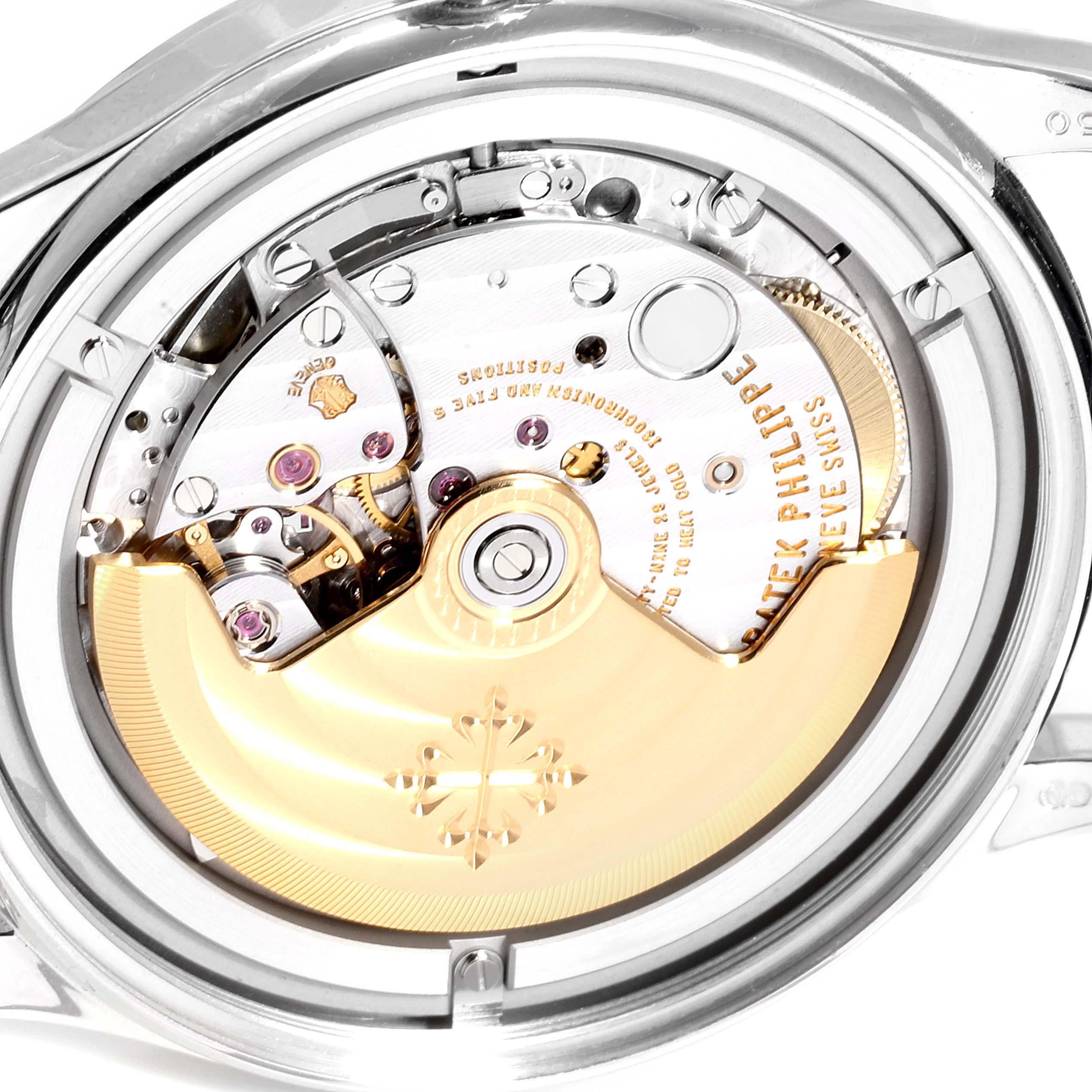 Patek Philippe Calatrava White Gold Automatic Men's Watch 5296 In Excellent Condition In Atlanta, GA