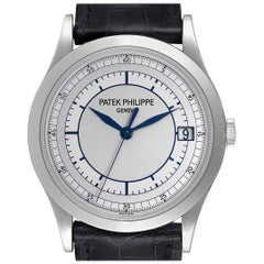 Patek Philippe Calatrava Montre automatique en or blanc pour hommes 5296