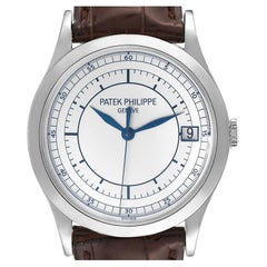 Patek Philippe Calatrava White Gold Automatic Mens Watch 5296