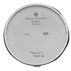Patek Philippe Calatrava White Gold Mechanical Mens Watch 5196G