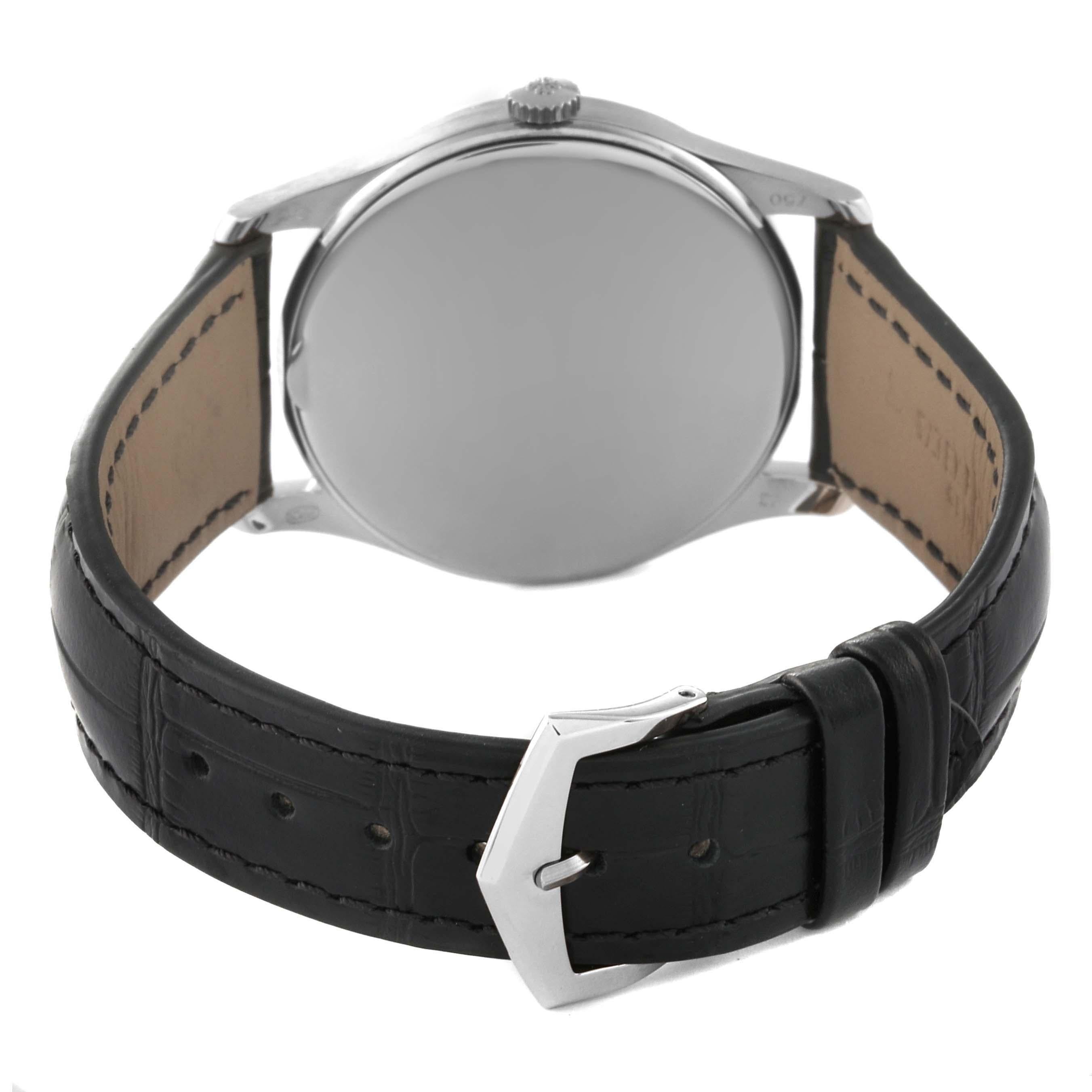 Patek Philippe Calatrava White Gold Mechanical Mens Watch 5196G For Sale 3