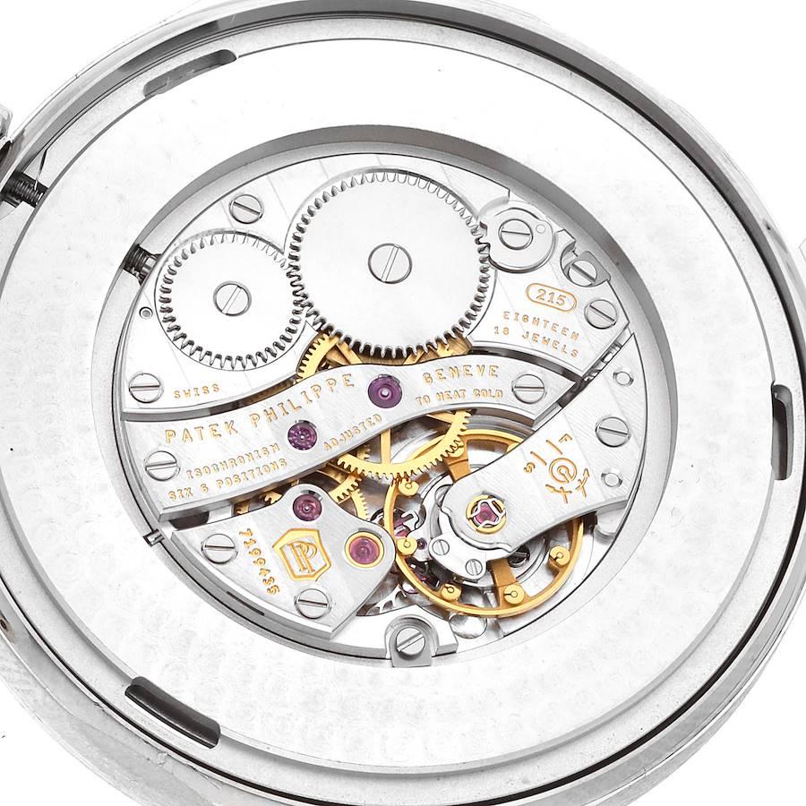 Men's Patek Philippe Calatrava White Gold Mechanical Mens Watch 5196G
