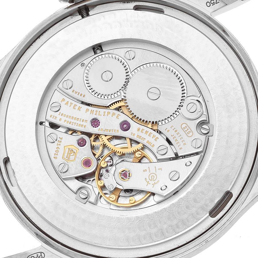 Men's Patek Philippe Calatrava White Gold Mechanical Mens Watch 5196G For Sale