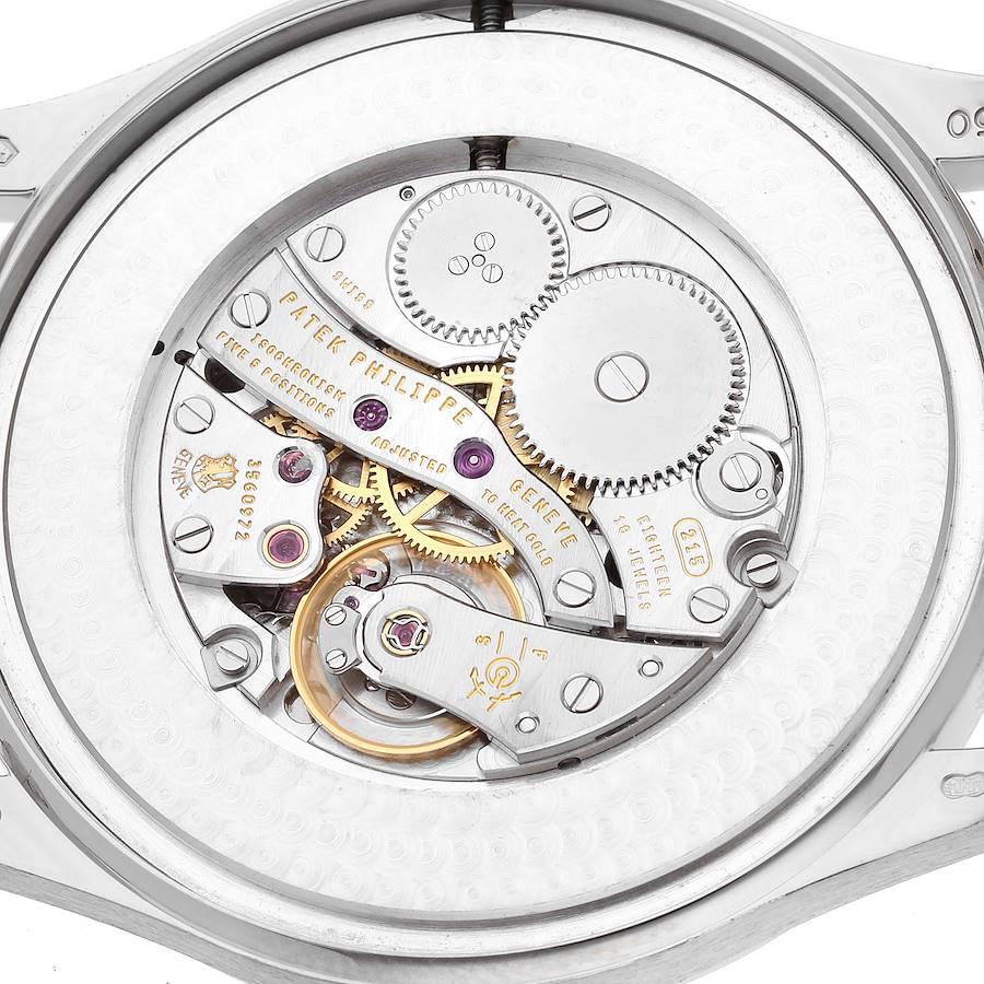 Patek Philippe Calatrava White Gold Mechanical Mens Watch 5196G 1