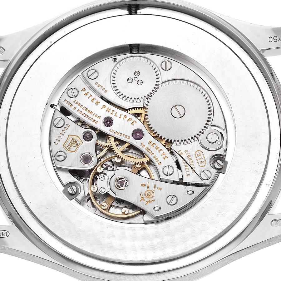 Patek Philippe Calatrava White Gold Mechanical Mens Watch 5196G 4